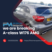 MERCEDES A-CLASS FACE LIFT W176/BREAKING- HEAD LIGHT , TAIL LIGHT & WING MIRROR