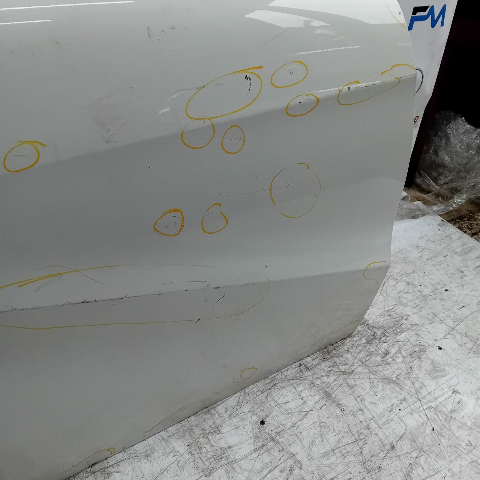 MERCEDES A-CLASS W176 SLN DRIVER REAR DOOR OSR WHITE 2012-18 COMPLETE FMD266
