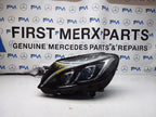 2019 MERCEDES C-CLASS W205 N/S Passenger Side Front Headlight  FMH23