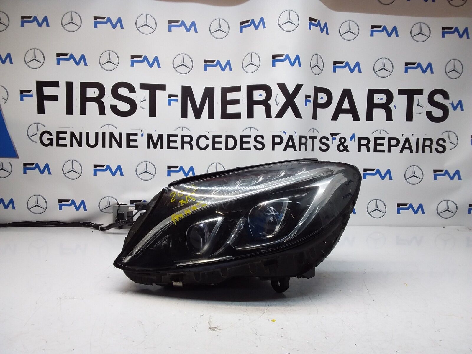2019 MERCEDES C-CLASS W205 N/S Passenger Side Front Headlight  FMH23