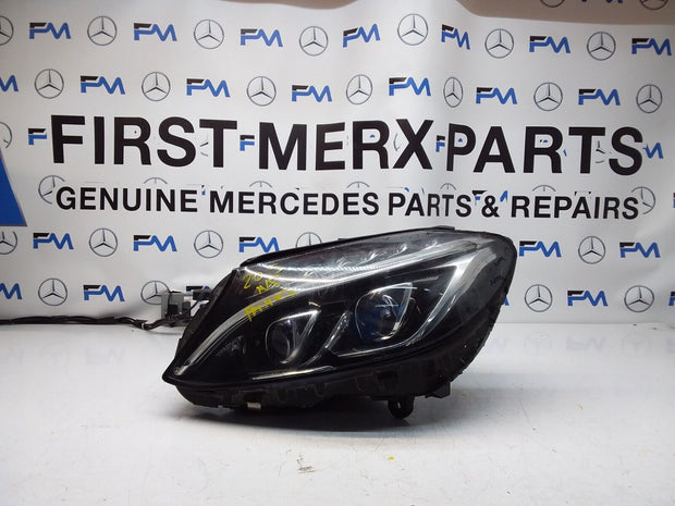 2019 MERCEDES C-CLASS W205 N/S Passenger Side Front Headlight  FMH23