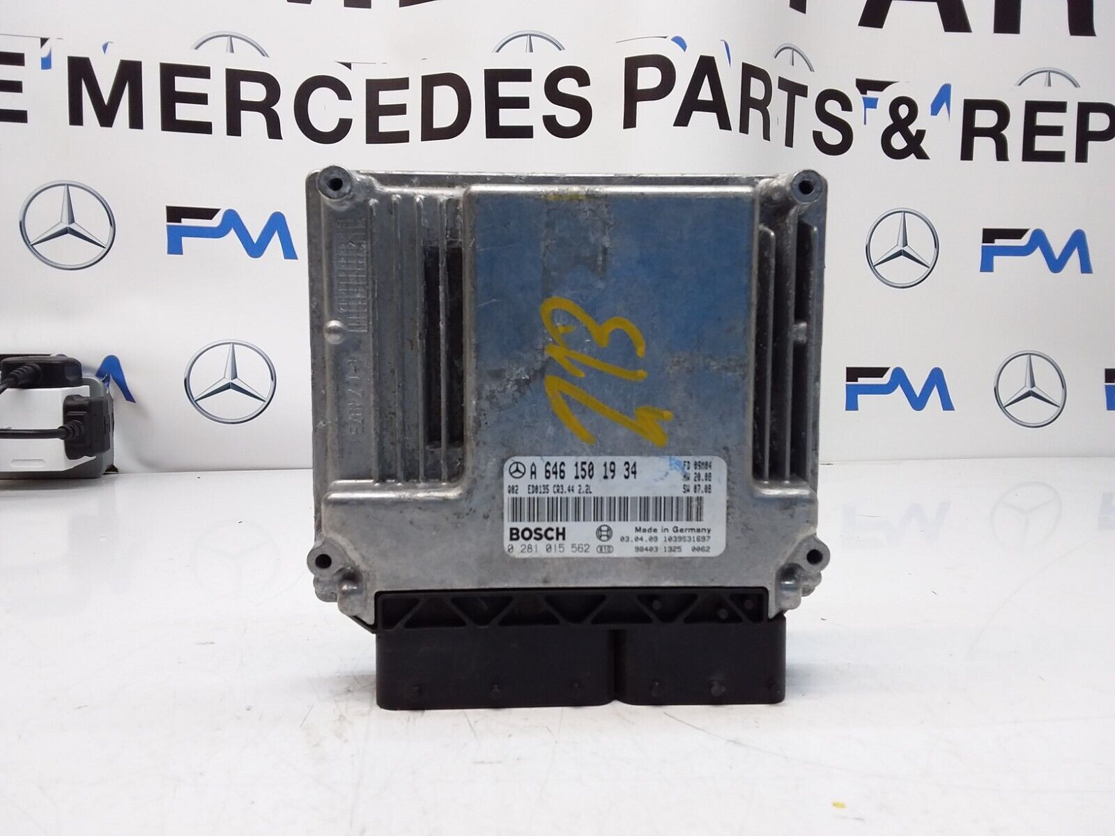 MERCEDES E-CLASS W213 2009 ENGINE  ECU CONTROL MODULE A6461501934 FM00371