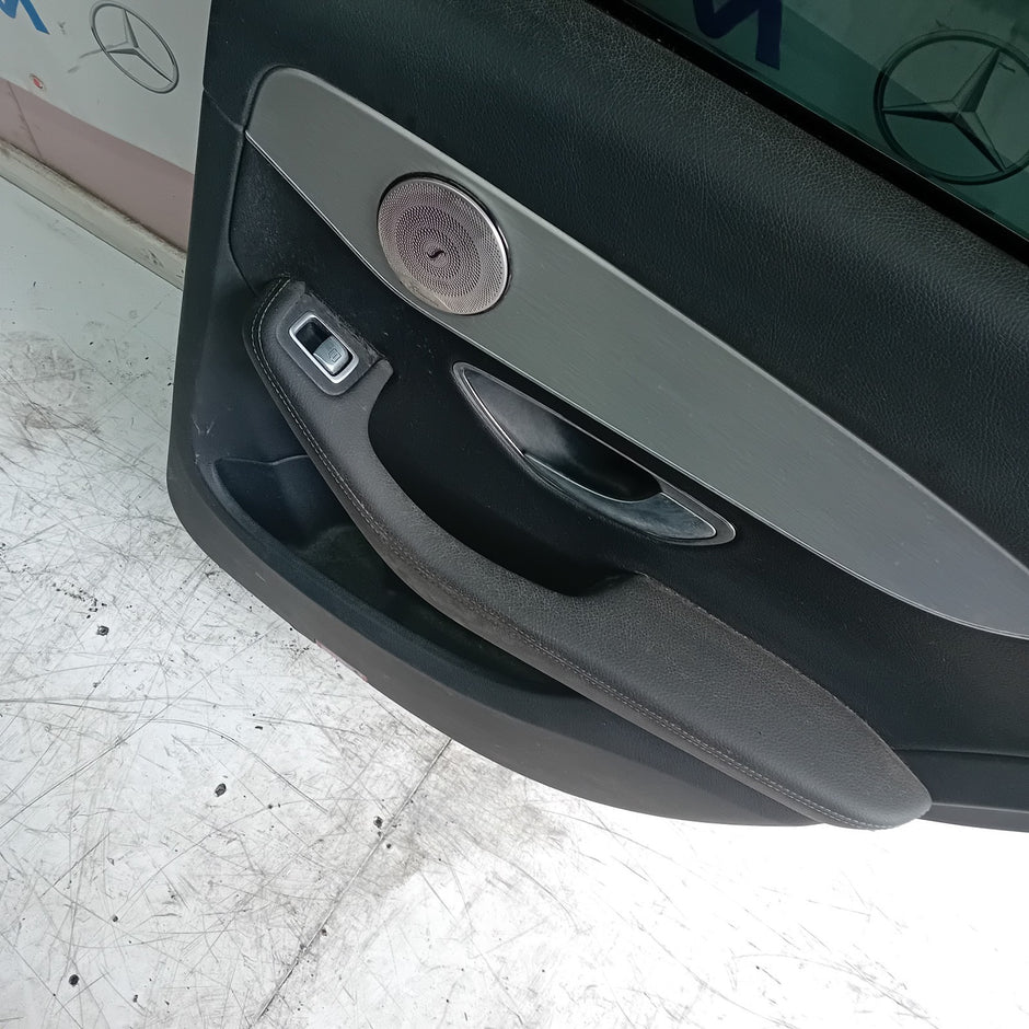 MERCEDES ESTATE C-CLASS W205 DRIVER REAR DOOR O/S/R GREY COMPLETE 2014-22 FMD141