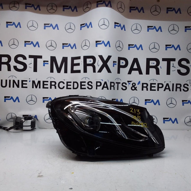 2020 MERCEDES E-CLASS W213 O/S Driver Side Front Headlight A2139064604 FMH32