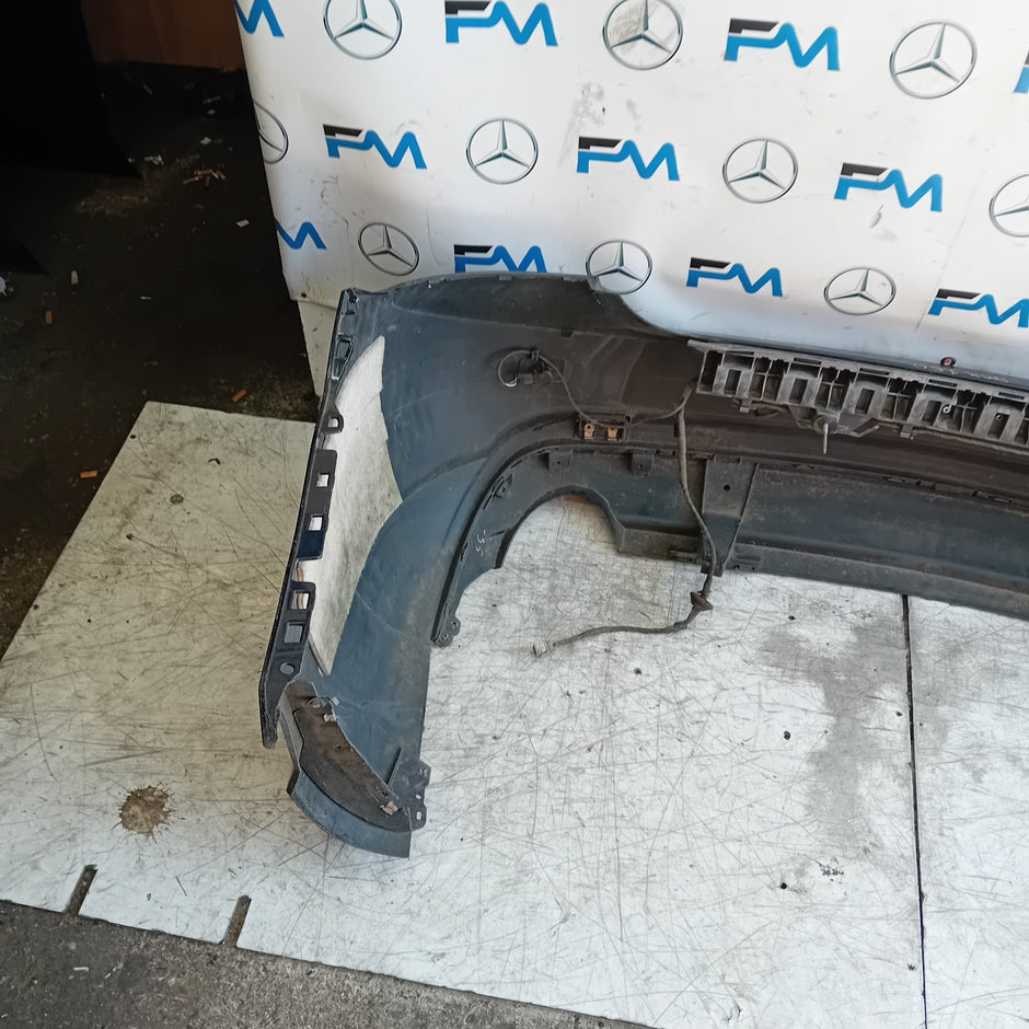 MERCEDES BENZ E-CLASS C207 COUPE REAR BUMPER BLACK 2015 FMX150