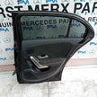 MERCEDES A-CLASS W177 DRIVER REAR DOOR OSR BLACK 2018 ON COMPLETE FMD247