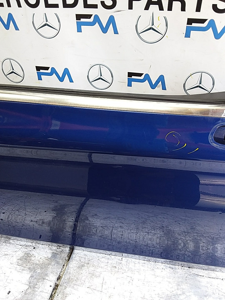 MERCEDES C-CLS W205 COUPE DRIVER FRONTDOOR OSF BLUE 2016 ONWARDS COMPLETE FMD615