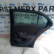 MERCEDES BENZ A-CLASS W177 DRIVER SIDE REAR DOOR O/S/R BLACK  COMPLETE FMD150