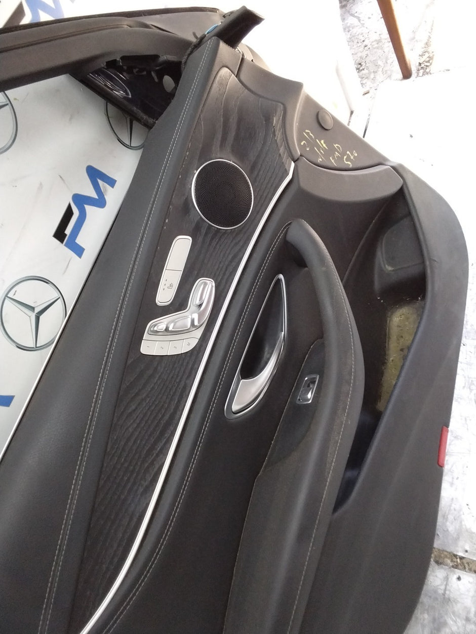 MERCEDES E-CLASS W213 SLN PASSENGER FRONTDOOR NSF BLUE 2016-2023 COMPLETE FMD570