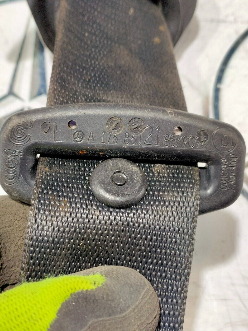 MERCEDES A-CLASS W176 FRONT LEFT PASSENGER SIDE SEAT BELT A1768602185 2012-2017