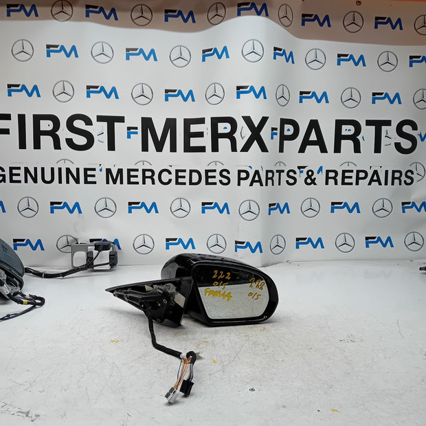 MERCEDES S-CLASS W222 DRIVER SIDE WING MIRROR BROWN A2228101601 PL FMM44