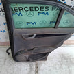MERCEDES C-CLASS W204 SLN DRIVER REAR DOOR OSR BLACK 2009-2014 COMPLETE FMD440