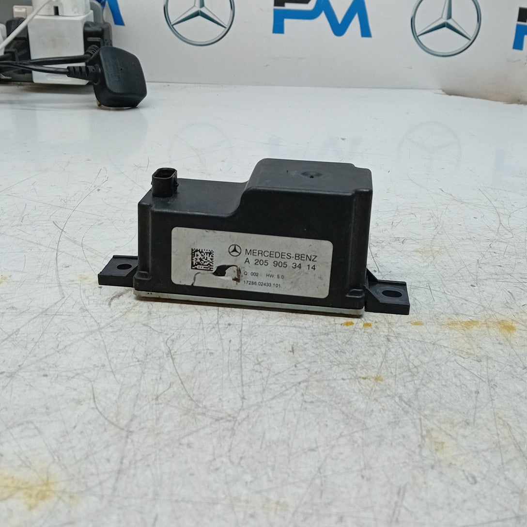 MERCEDES C-CLASS VOLTAGE CONVERTER AUXILIARY BATTERY W205 A2059053414 FM001536