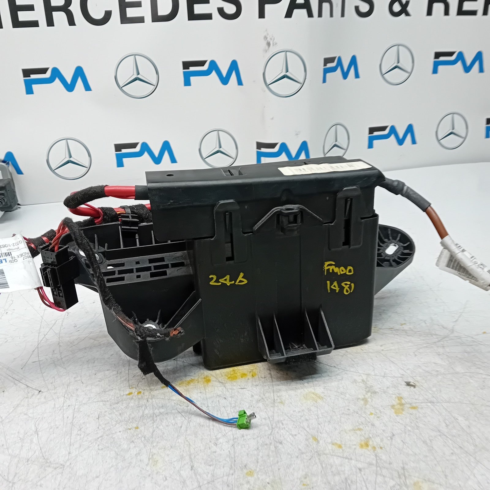 MERCEDES BENZ  B-CLASS W246AUXILIARY BATTERY A2465406432 2015 FM001481