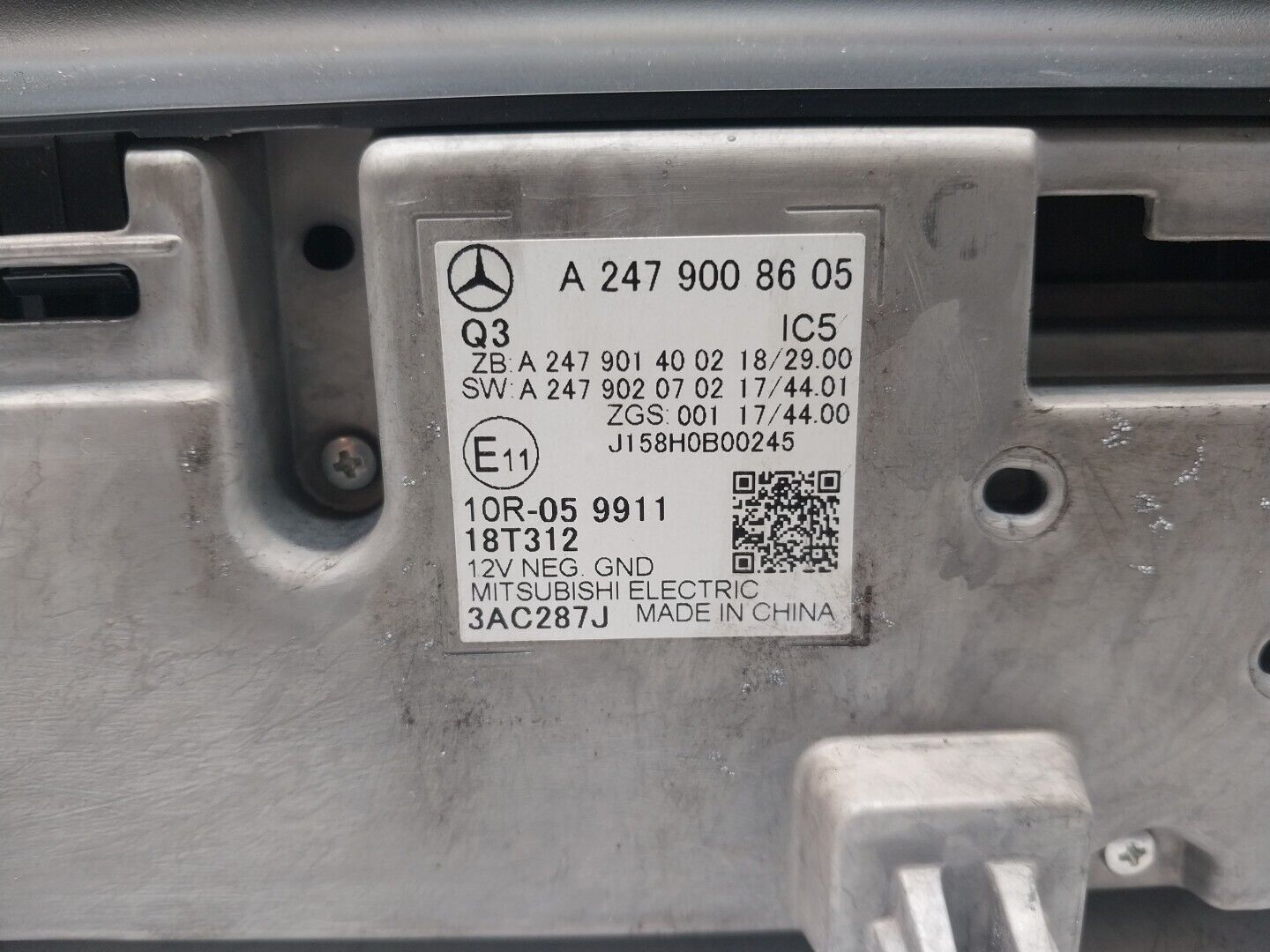 MERCEDES A CLASS 18-23 SPEEDOMETER CLOCKS INSTRUMENT CLUSTER A2479008605 FM00652