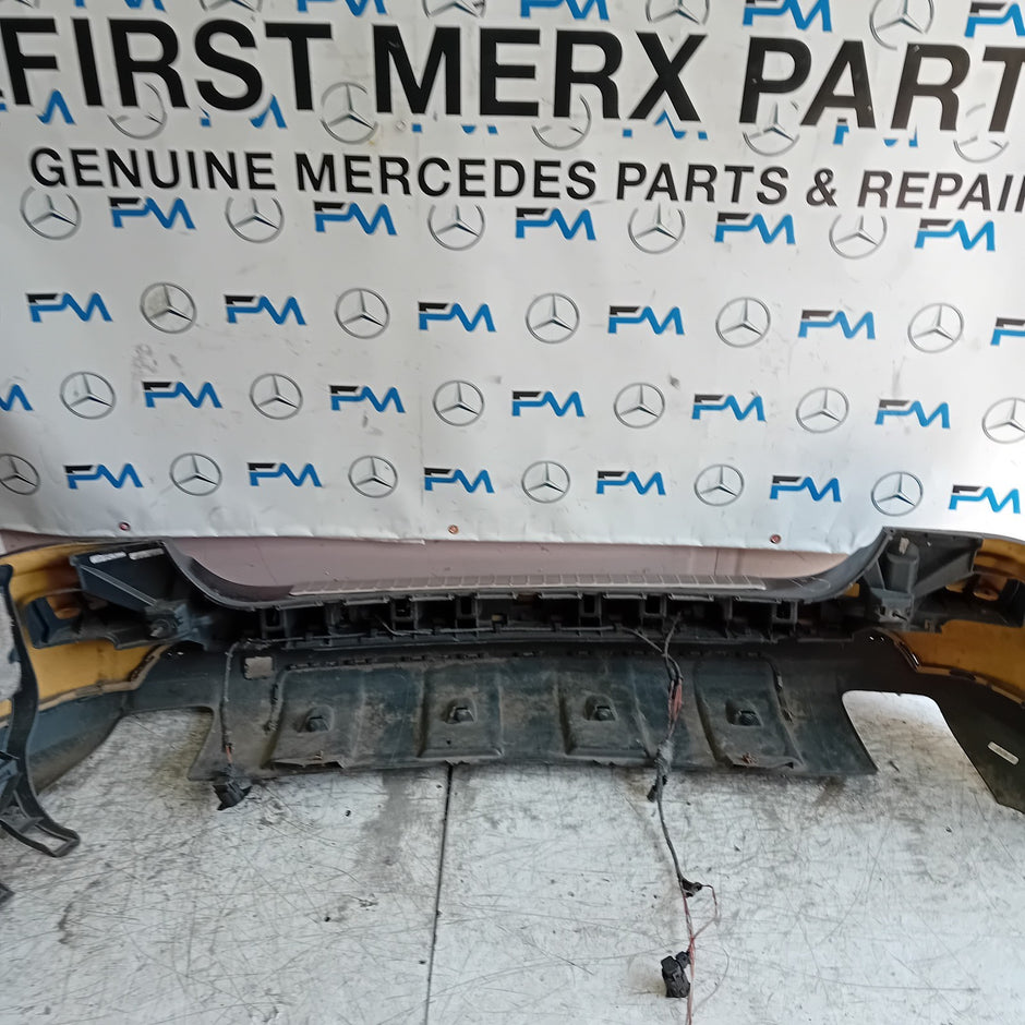 MERCEDES BENZ M-CLASS W164 REAR BUMPER A1648850066 2011 BLACK FMX170