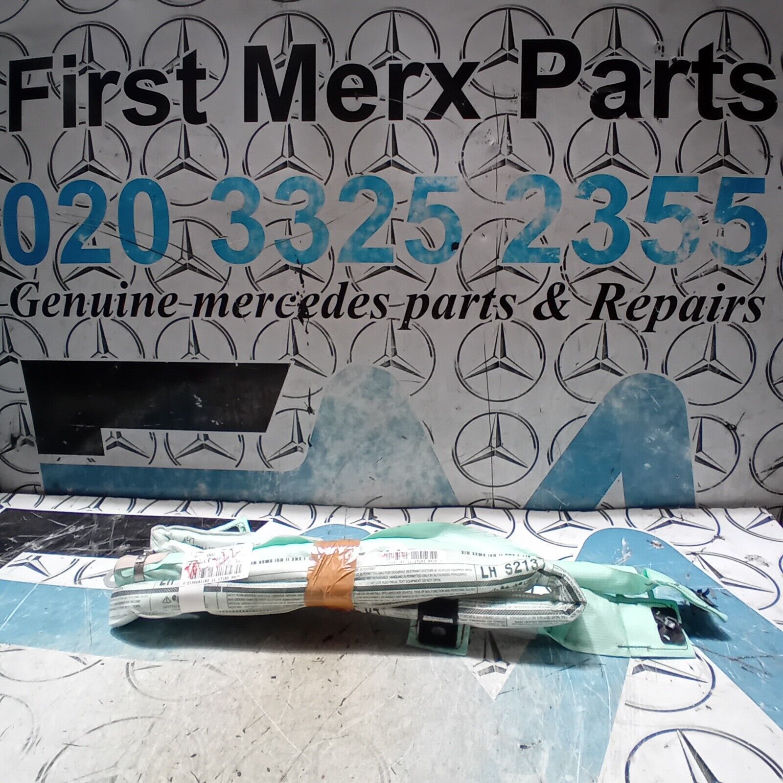 2020 MERCEDES E CLASS  LEFT PASSENGER SIDE ROOF CURTAIN AIR BAG 2138601102 FM222