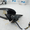 MERCEDES C-CLASS  W205 PASSENGER SIDE WING MIRROR A2058104702 BLACK PL FMM37