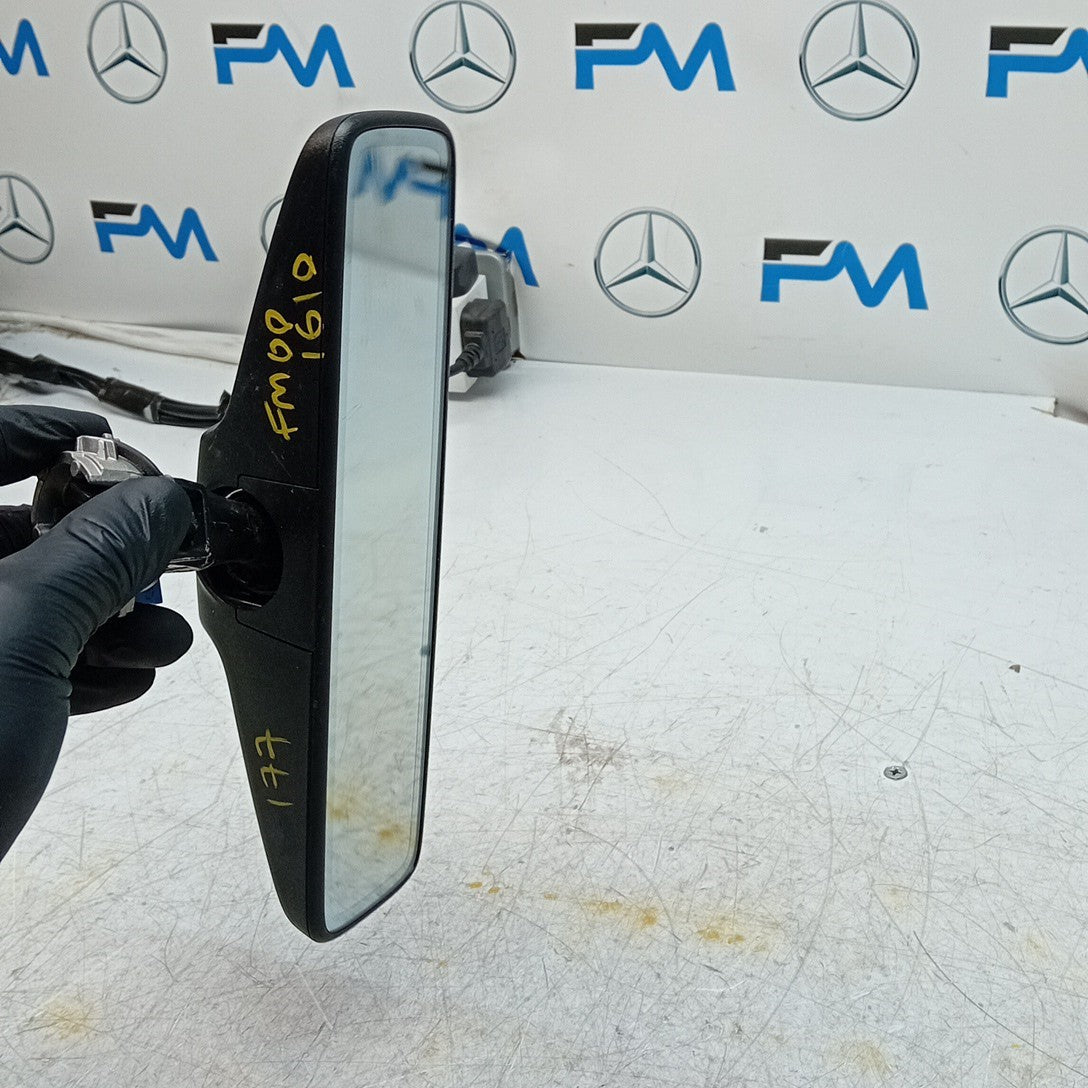 MERCEDES A-CLASS W177 INTERIOR REAR VIEW MIRROR BLACK 2018 A1778105200 FM001610
