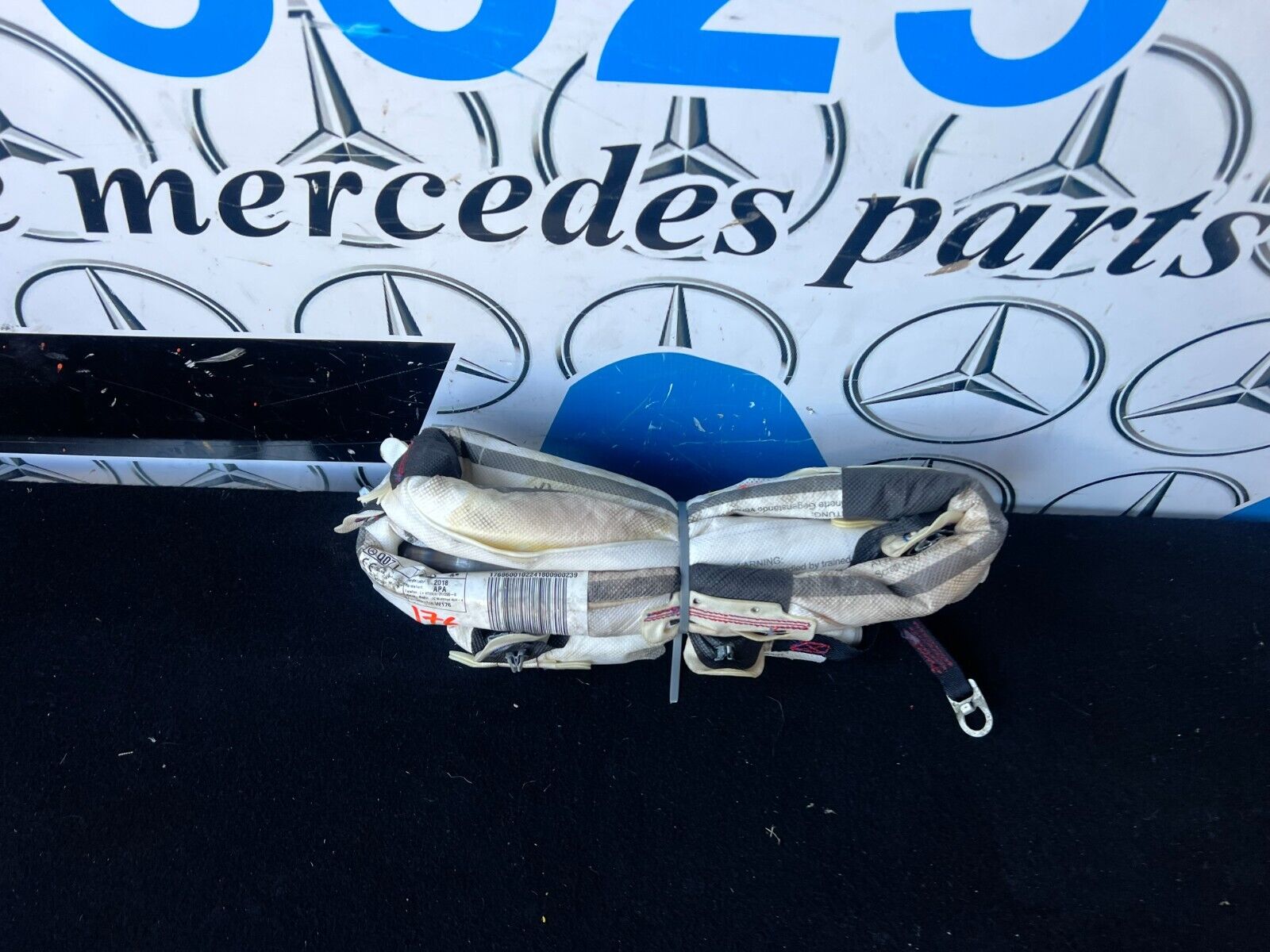 MERCEDES A CLASS W176 CURTAIN ROOF AIRBAG MODULE LEFT 2012-2018 A1768600102