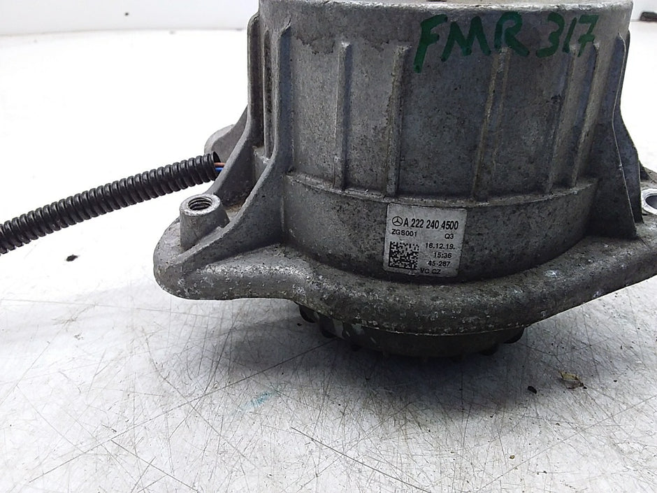 MERCEDES BENZ  S-CLASS W222  ENGINE MOUNT LEFT A2222404500 FMR317