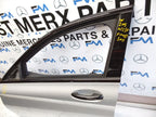 MERCEDES C-CLASS W205 PASSENGER SIDE FRONT DOOR N/S/F COMPLETE SILVER FMD105