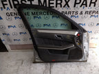 MERCEDES E-CLASS W212 SLN PASSENGER FRON DOOR NSF SILVER 2009-16 COMPLETE FMD346