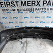 MERCEDES BENZ C-CLASS W205 SLN REAR BUMPER 2015 WHITE FMX55