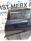 MERCEDES A-CLASS W176 PASSENGER REAR DOOR NSR BLUE 2012-18 COMPLETE FMD325