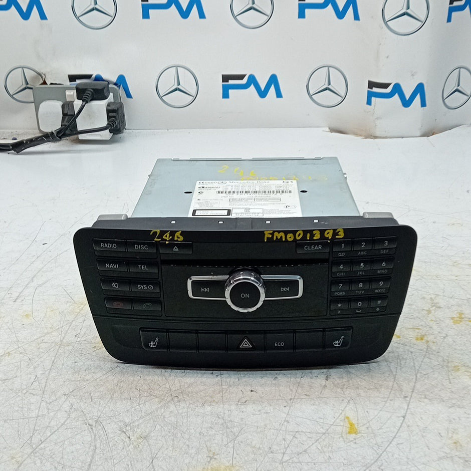 MERCEDES B CLASS W246 STEREO SAT NAV SYSTEM A2469005807 2012-19 FM001393