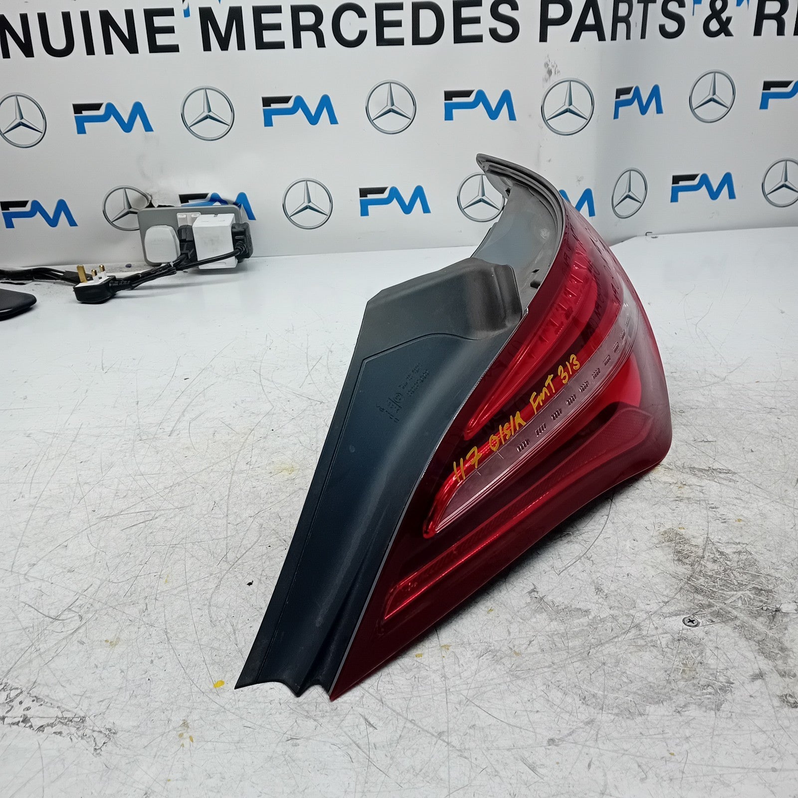 MERCEDES CLA W117 DRIVER SIDE RIGHT REAR TAIL LIGHT 2018 A1179061956 FMT313