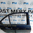 MERCEDES C-CLASS W204 SLN DRIVER REAR DOOR OSR BLUE 2009-2014 FMD438