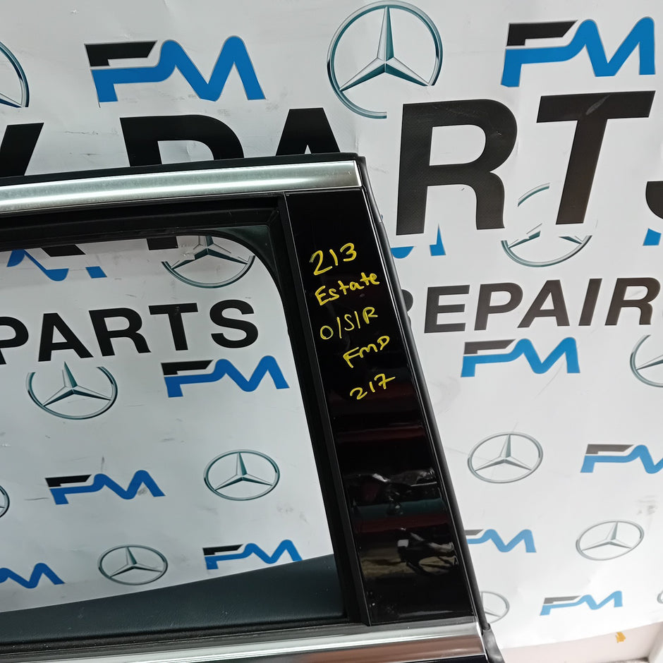 MERCEDES E-CLASS S213 ESTATE DRIVER REAR DOOR OSR BLACK 2016 ON COMPLETE FMD217