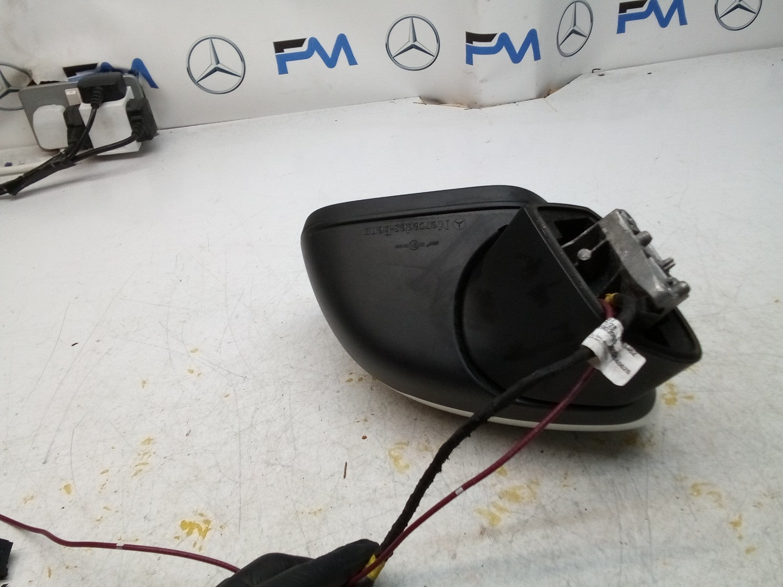 MERCEDES A-CLASS  W177 PASSENGER SIDE WING MIRROR A1778104303 WHITE FMM31