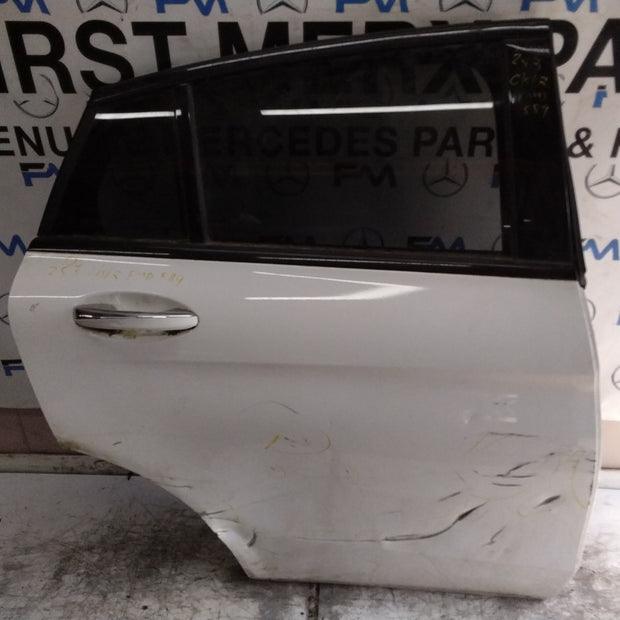 MERCEDES GLC X253  DRIVER REAR DOOR OSR WHITE 2016-22 FMD589