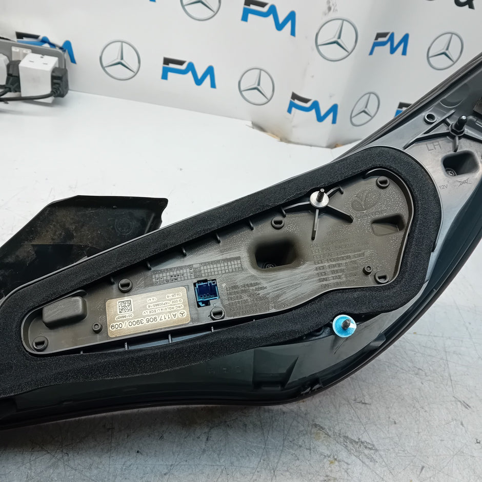 MERCEDES CLA W117 PASSENGER SIDE LEFT REAR TAIL LIGHT 2018 A1179063900 FMT312