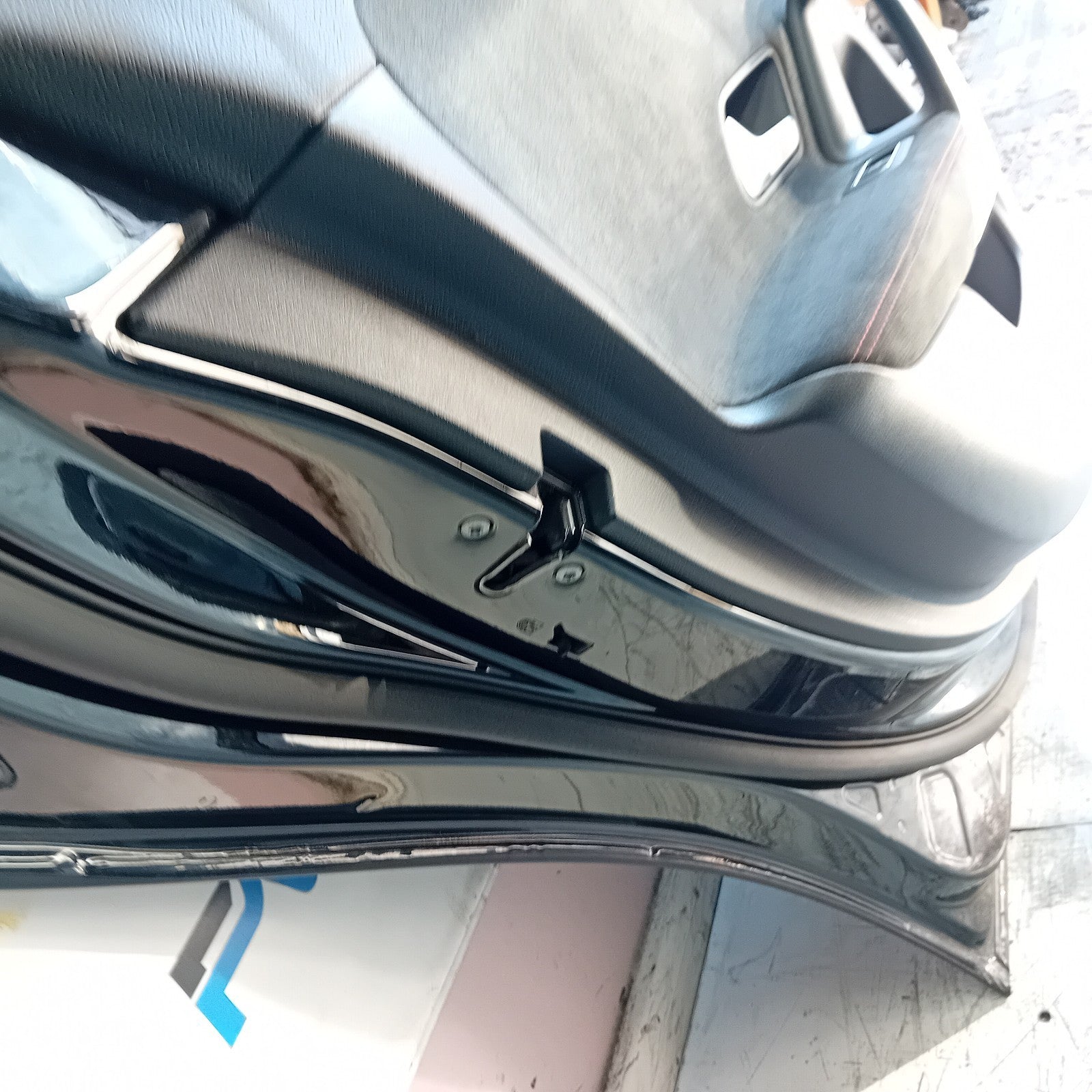 MERCEDES A-CLASS W177 PASSENGER REAR DOOR NSR BLACK 2018 COMPLETE FMD482