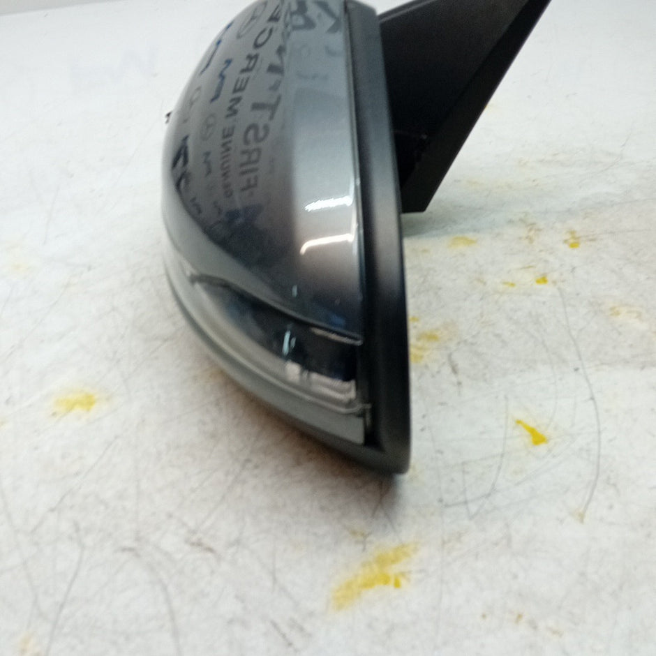 MERCEDES C-CLASS W205 PASSENGER  WING MIRROR NSF GREY 2014 PL A2058104702 FMM63