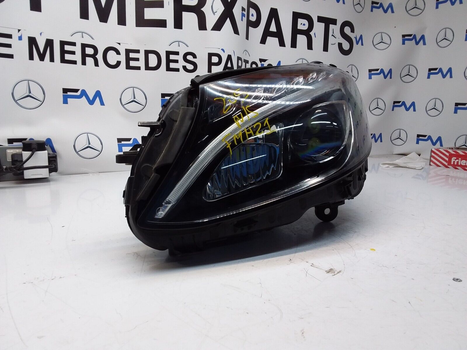 2021 MERCEDES C-CLASS W205 N/S Passenger Side Front Headlight A20539062504 FMH21