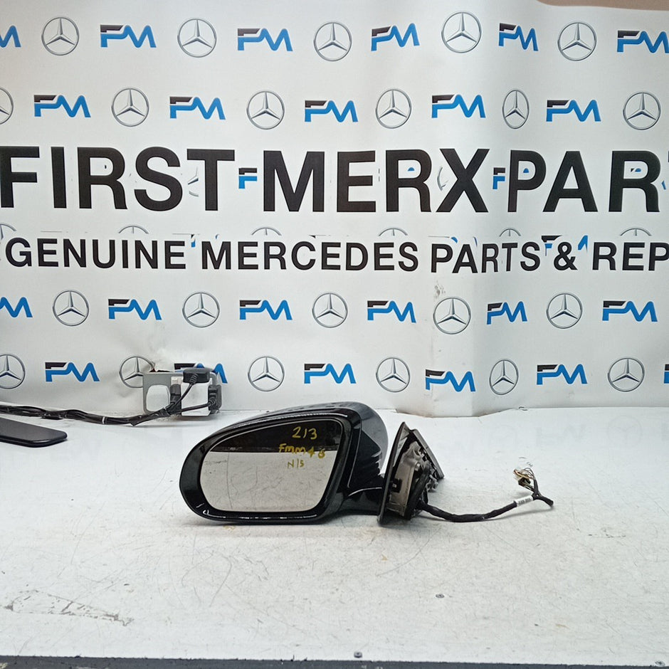 MERCEDES E-CLASS W213 PASSENGER SIDE WING MIRROR GREY A2138102500 PL FMM46