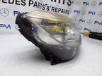 2008 MERCEDES C-CLASS W204 HEADLIGHT DRIVER SIDE OS A2048208681 FMH120 (DAMAGED)