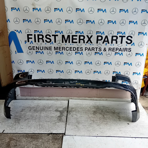 MERCEDES BENZ  GLE W166 SALOON REAR BUMPER SKIN BLACK 2016 A1668850938 FMX82