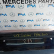 MERCEDES E-CLASS W213 SALOON REAR BUMPER 2016 A2138850001 BLACK COMPLETE FMX100