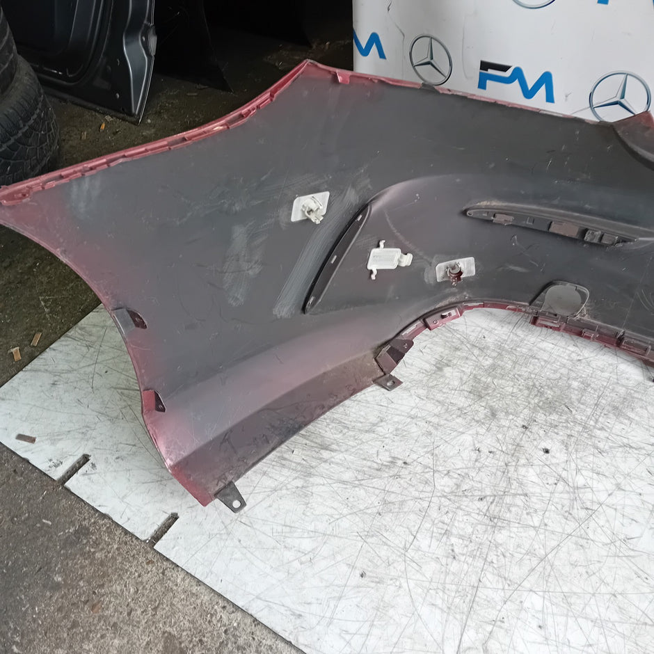 MERCEDES BENZ C-CLASS C205 CP REAR BUMPER 2014 RED FMX46