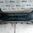 MERCEDES BENZ  A-CLASS W177 REAR BUMPER 2018 A1778800002 BLACK COMPLETE FMX23