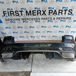 MERCEDES BENZ  GLE W166 SALOON REAR BUMPER BLACK 2016 A1668853024 FMX83
