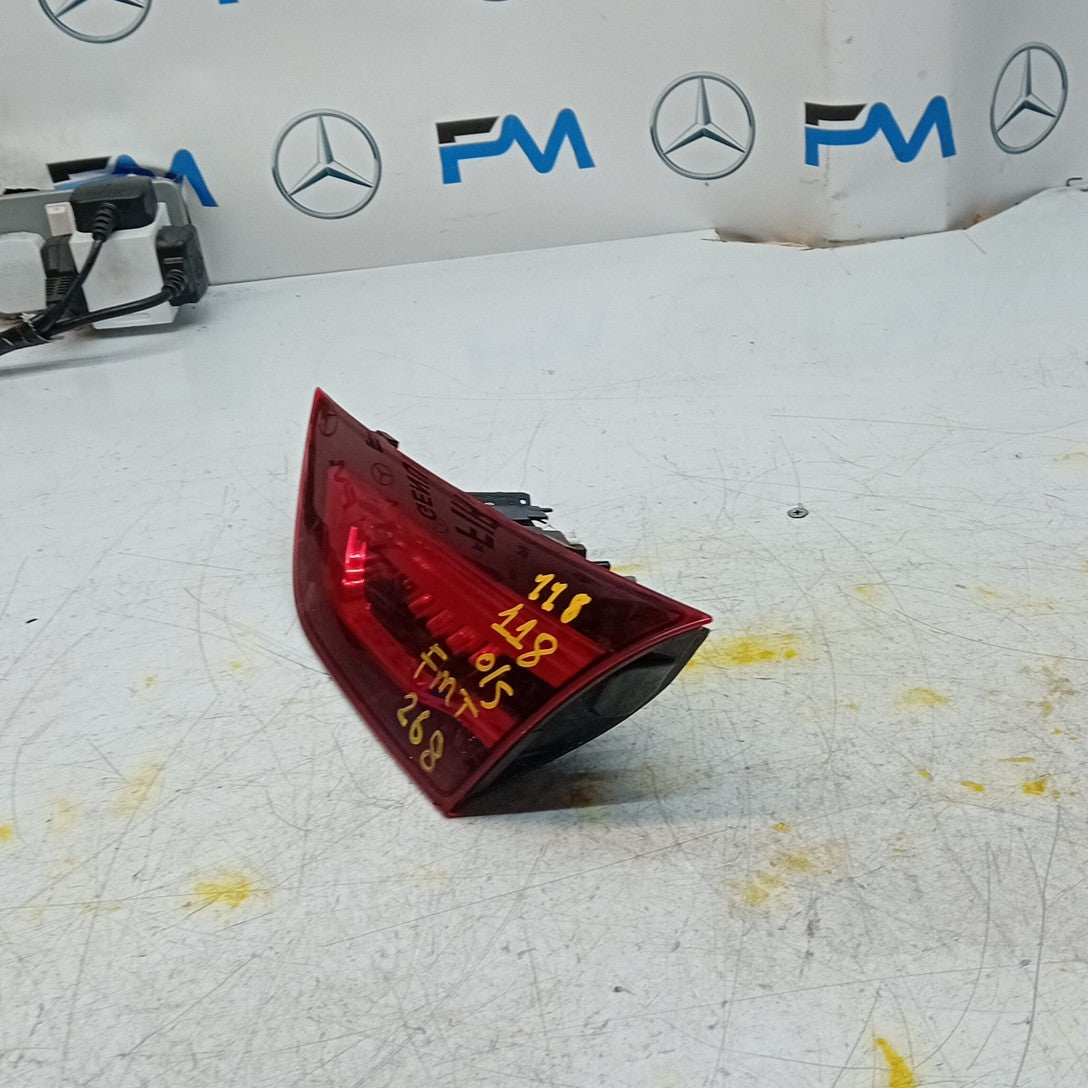MERCEDES CLA W118 DRIVER RIGHT OS REAR INNER TAIL LIGHT A1189066400 FMT268
