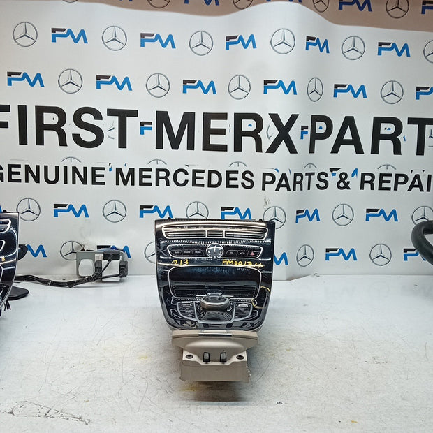  MERCEDES E-CLASS W213 CLIMATE & CENTRE CONSOLE A2138100815  COMPLETE FM001314
