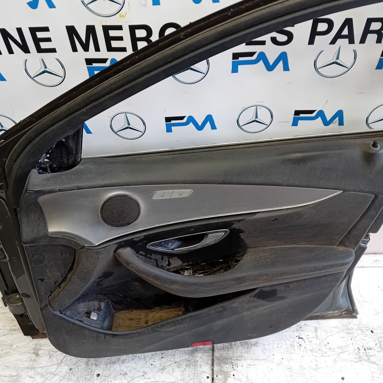 MERCEDES BENZ  E-CLASS W213 DRIVER FRONT DOOR OSF GREY 2016 ON COMPLETE FMD202