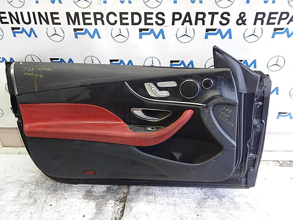 MERCEDES E-CLASS C238 PASSENGER FRONTDOOR NSF BLACK 2006 ONWARDS COMPLETE FMD619